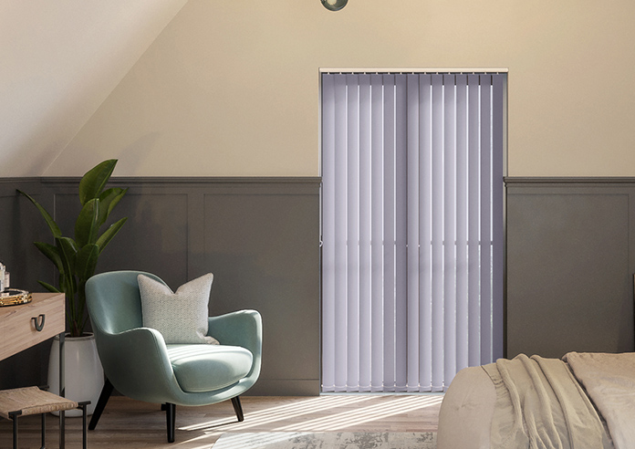 Roma, Light Purple - Vertical Blind - Image 3